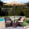 Best Choice Products 7.5ft Heavy-Duty Outdoor Market Patio Umbrella w/ Push Button Tilt, Easy Crank